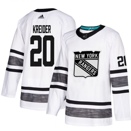 New York Rangers Trikot Chris Kreider Weiß 2019 NHL All Star